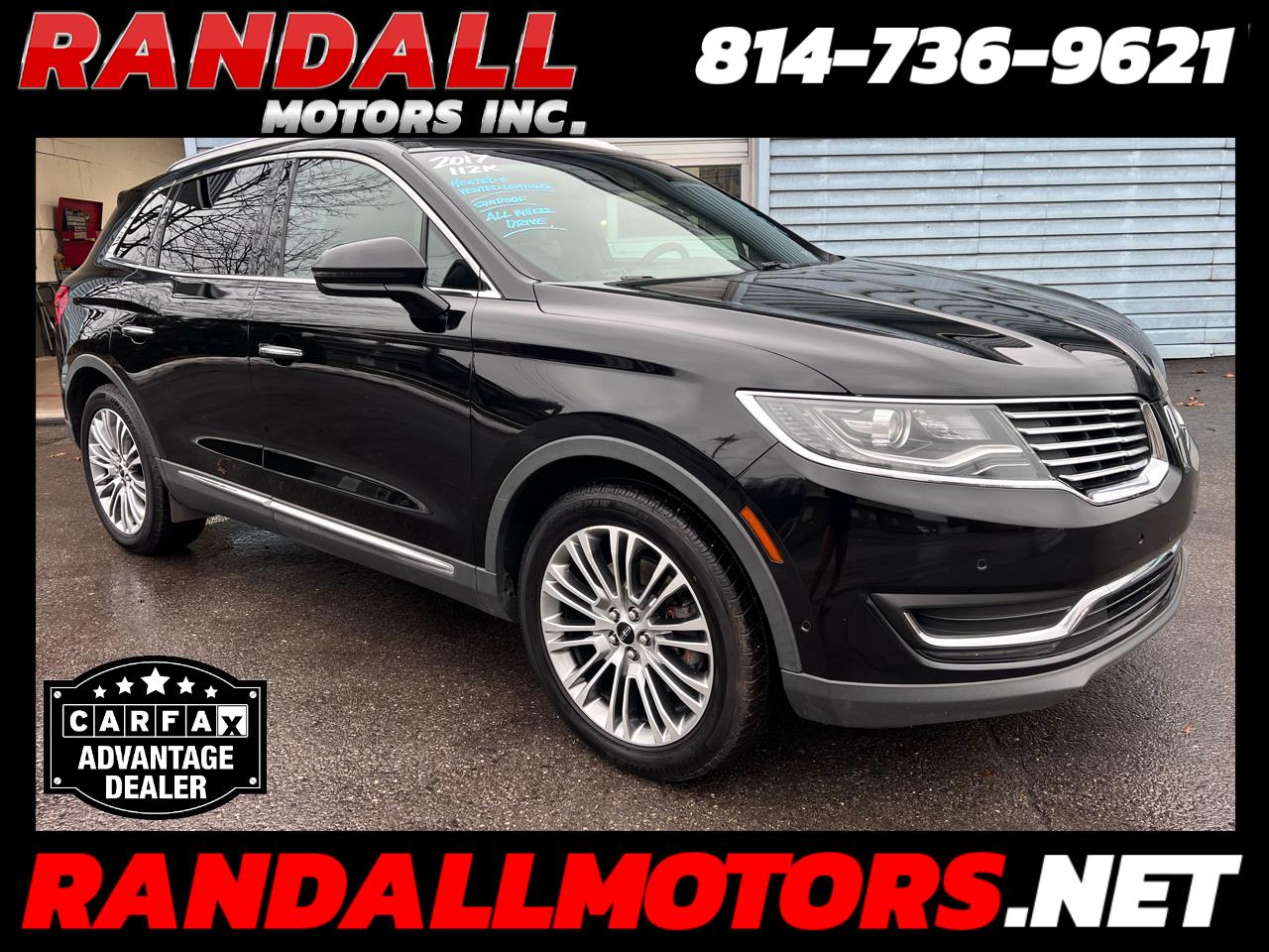 2017 Lincoln MKX Reserve AWD