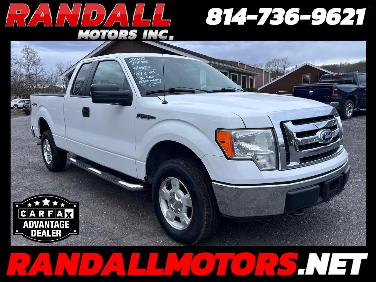 2010 Ford F-150 4WD SuperCab 145" XLT