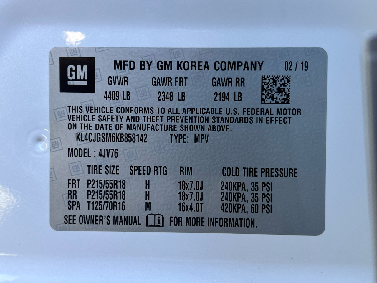 Buick Encore AWD 4dr Essence 2019 Buick Encore AWD 4dr Essence 2019