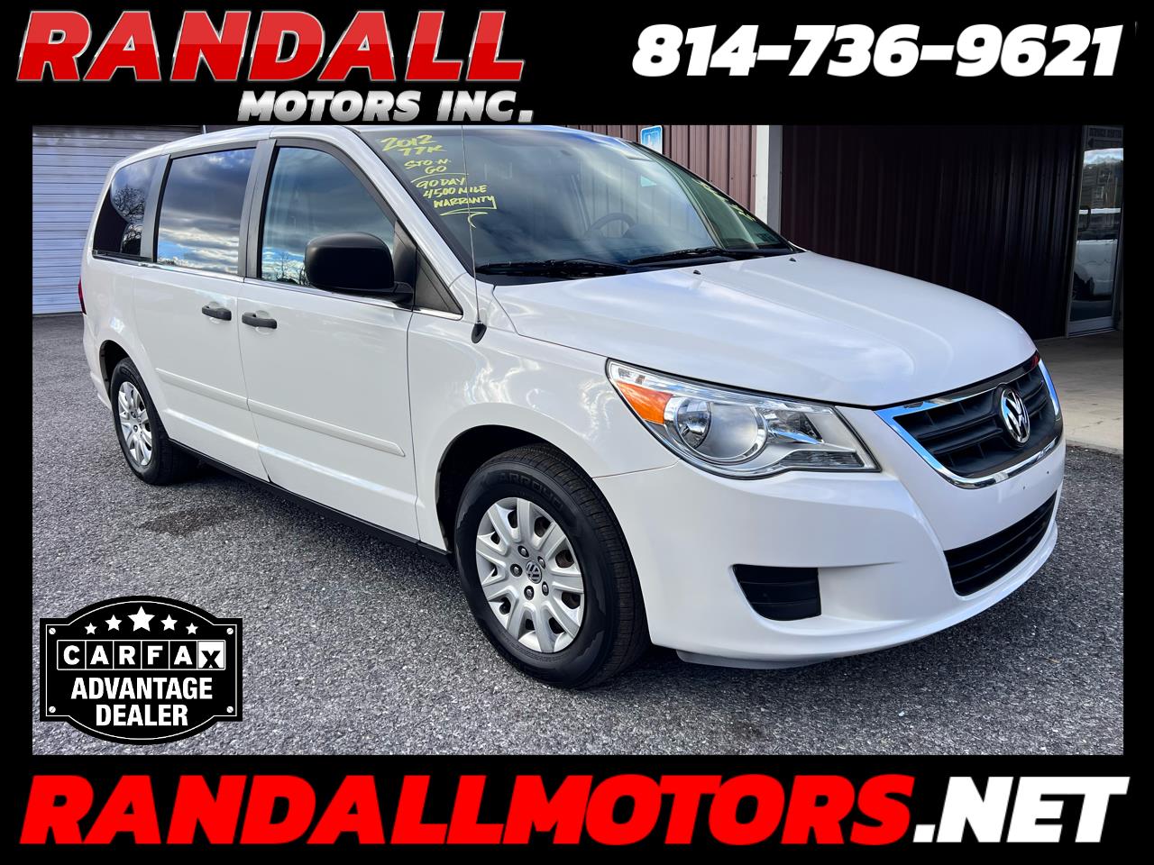 2012 Volkswagen Routan 4dr Wgn S