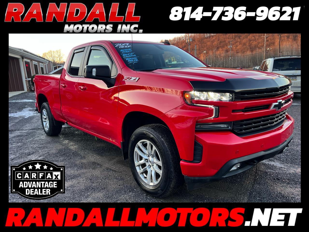 2019 Chevrolet Silverado 1500 4WD Double Cab 147" RST