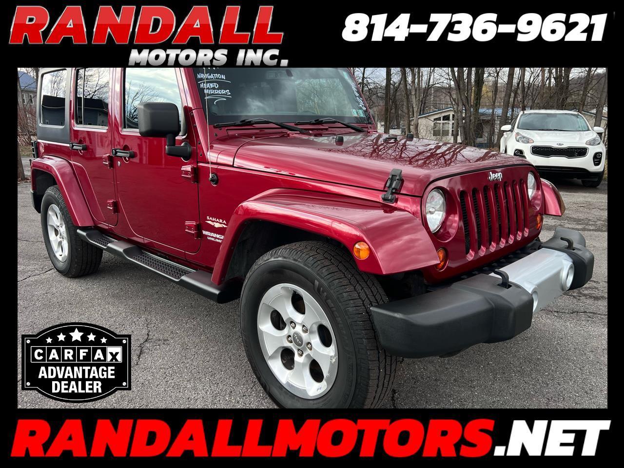 2013 Jeep Wrangler Unlimited 4WD 4dr Sahara