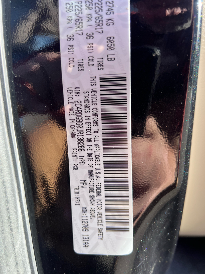 Dodge Grand Caravan SE Wagon 2018