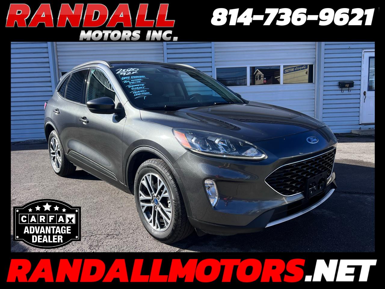 2020 Ford Escape SEL AWD