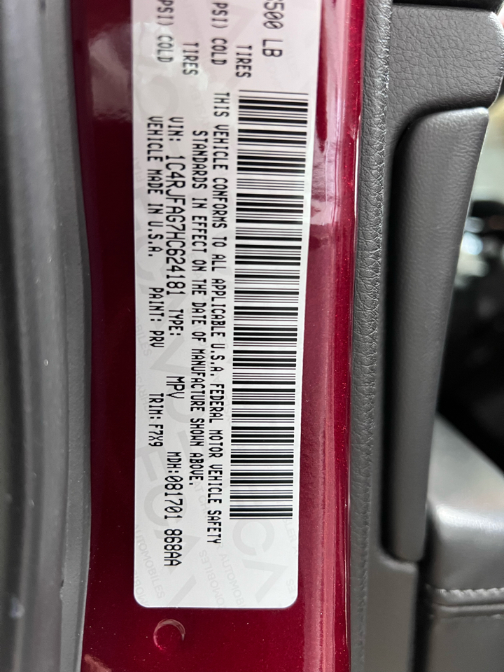 Jeep Grand Cherokee Laredo 4x4 2017