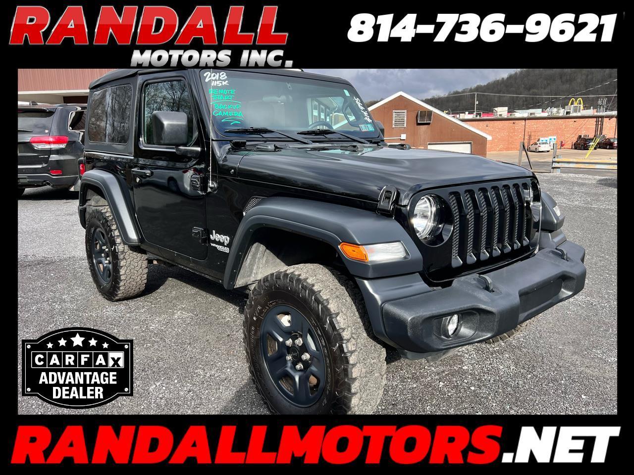 2018 Jeep Wrangler Sport 4x4