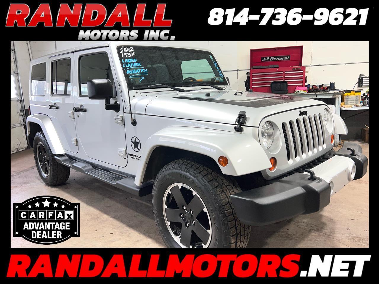 2012 Jeep Wrangler Unlimited 4WD 4dr Altitude