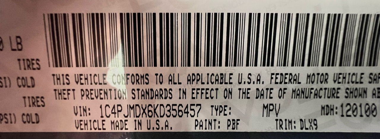 Jeep Cherokee Limited 4x4 2019