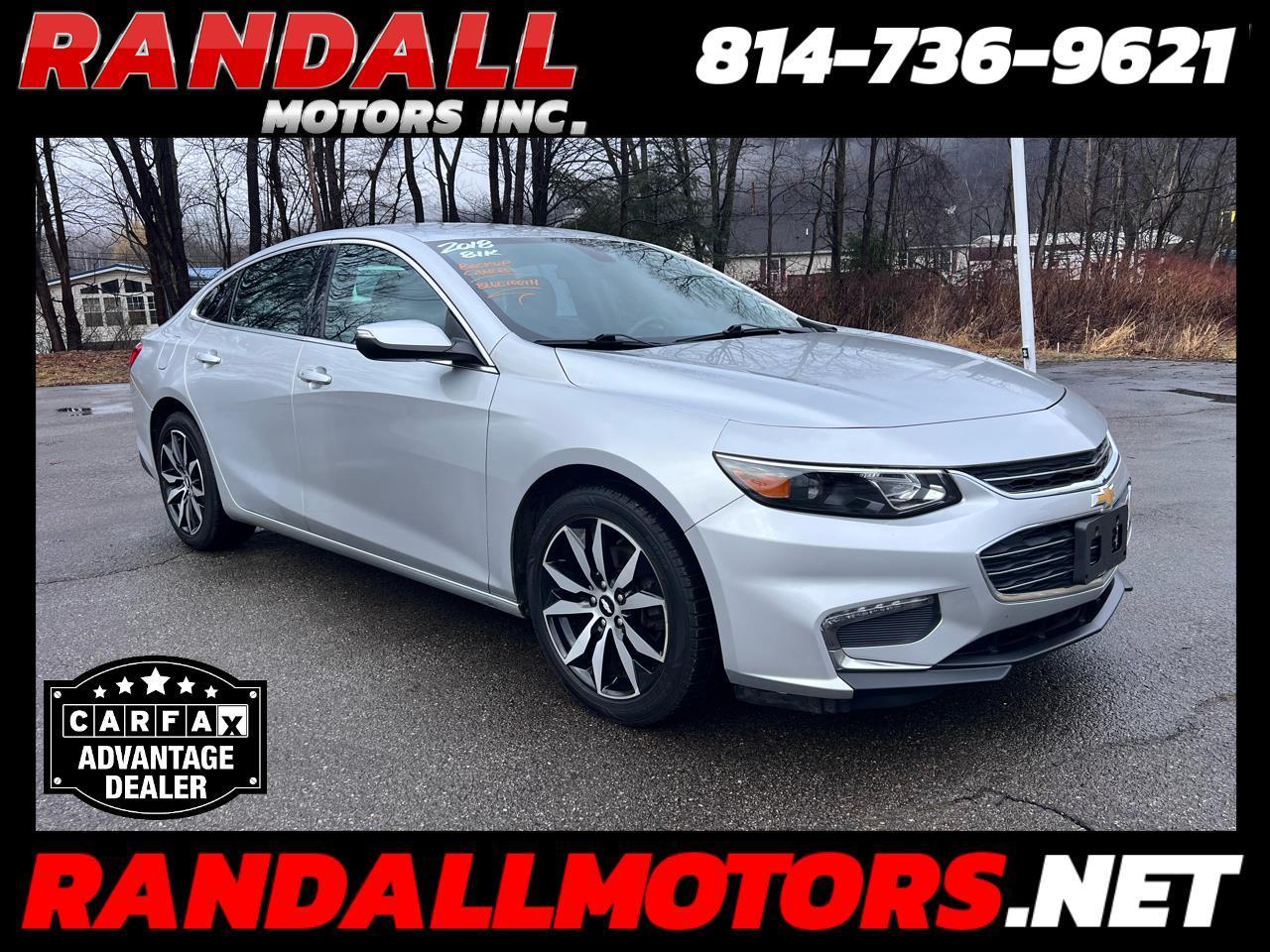 2018 Chevrolet Malibu 4dr Sdn LT w/1LT