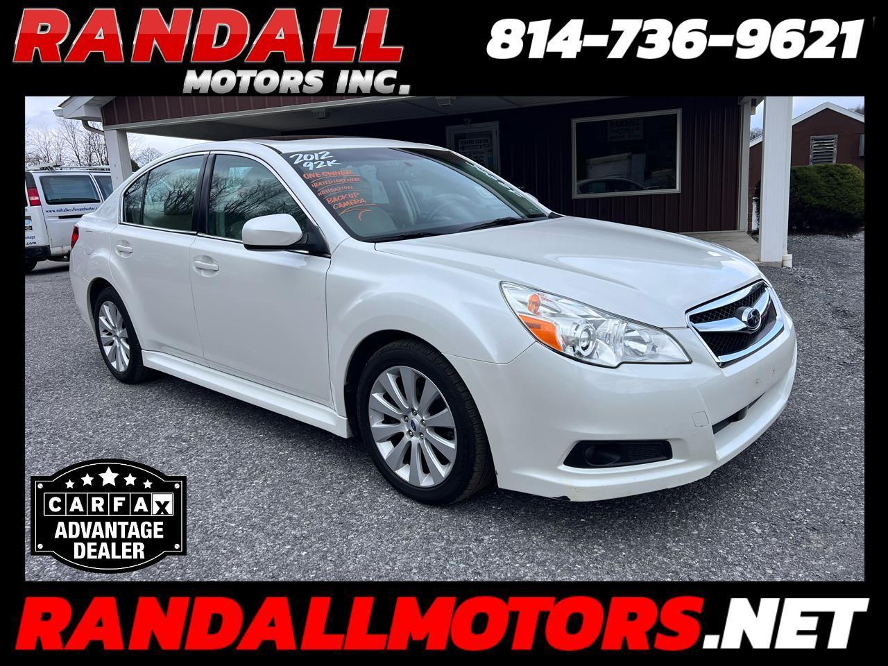 2012 Subaru Legacy 4dr Sdn H6 Auto 3.6R Limited