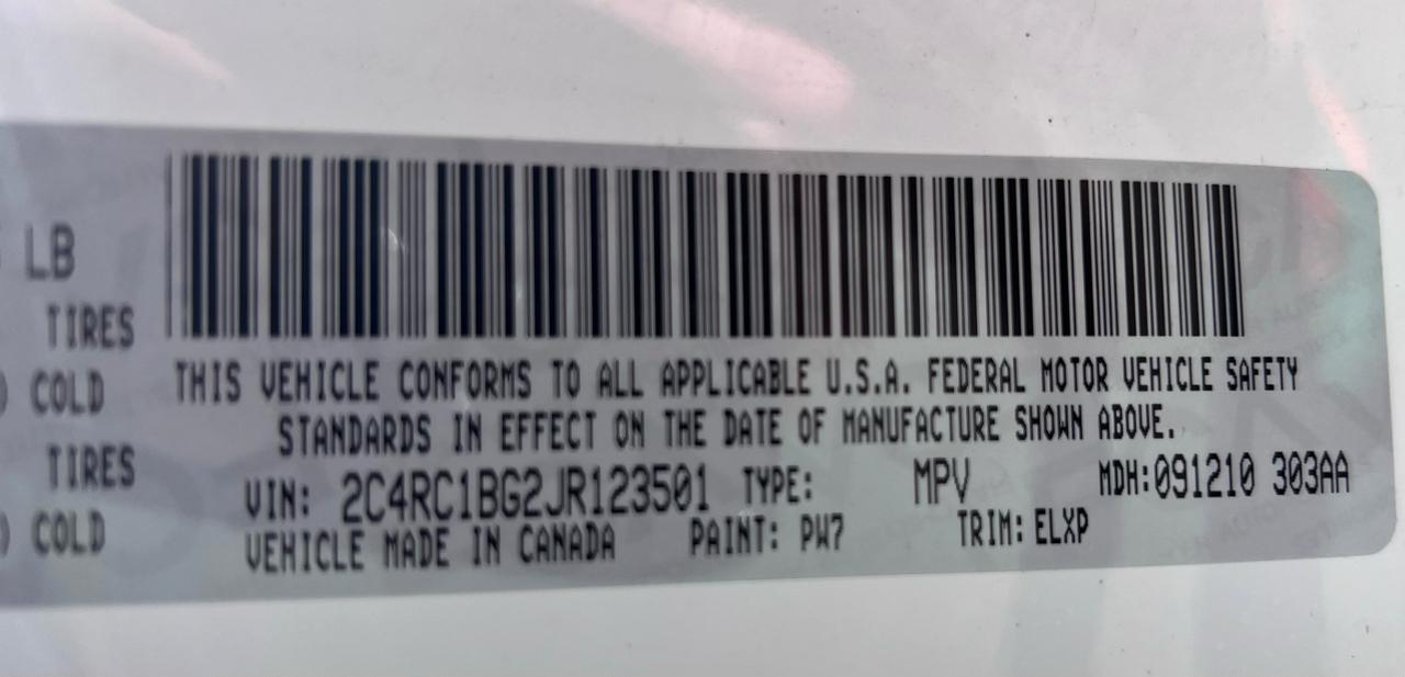 Chrysler Pacifica Touring L FWD 2018