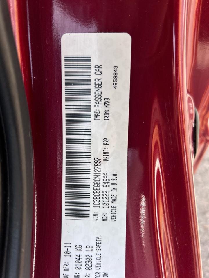 Chrysler 200 2dr Conv Touring 2012