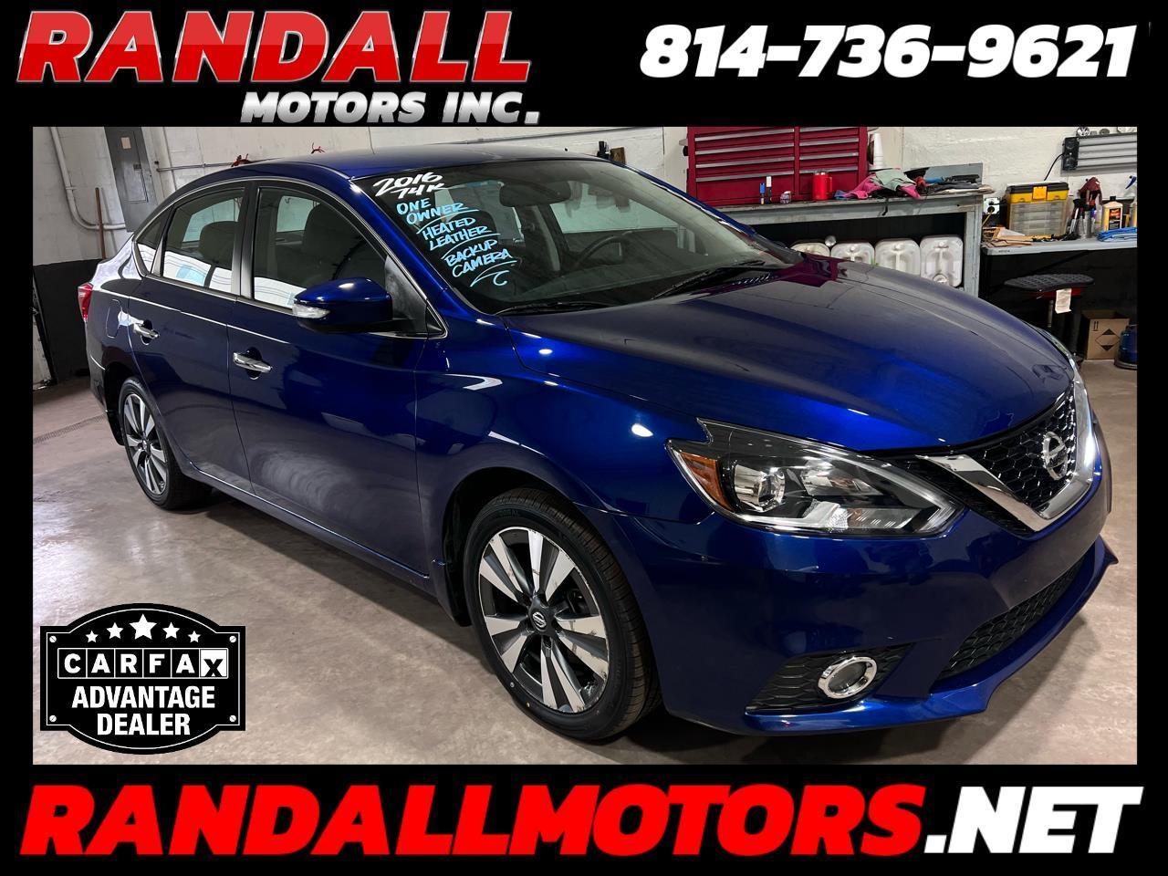 Nissan Sentra 4dr Sdn I4 CVT SL 2016