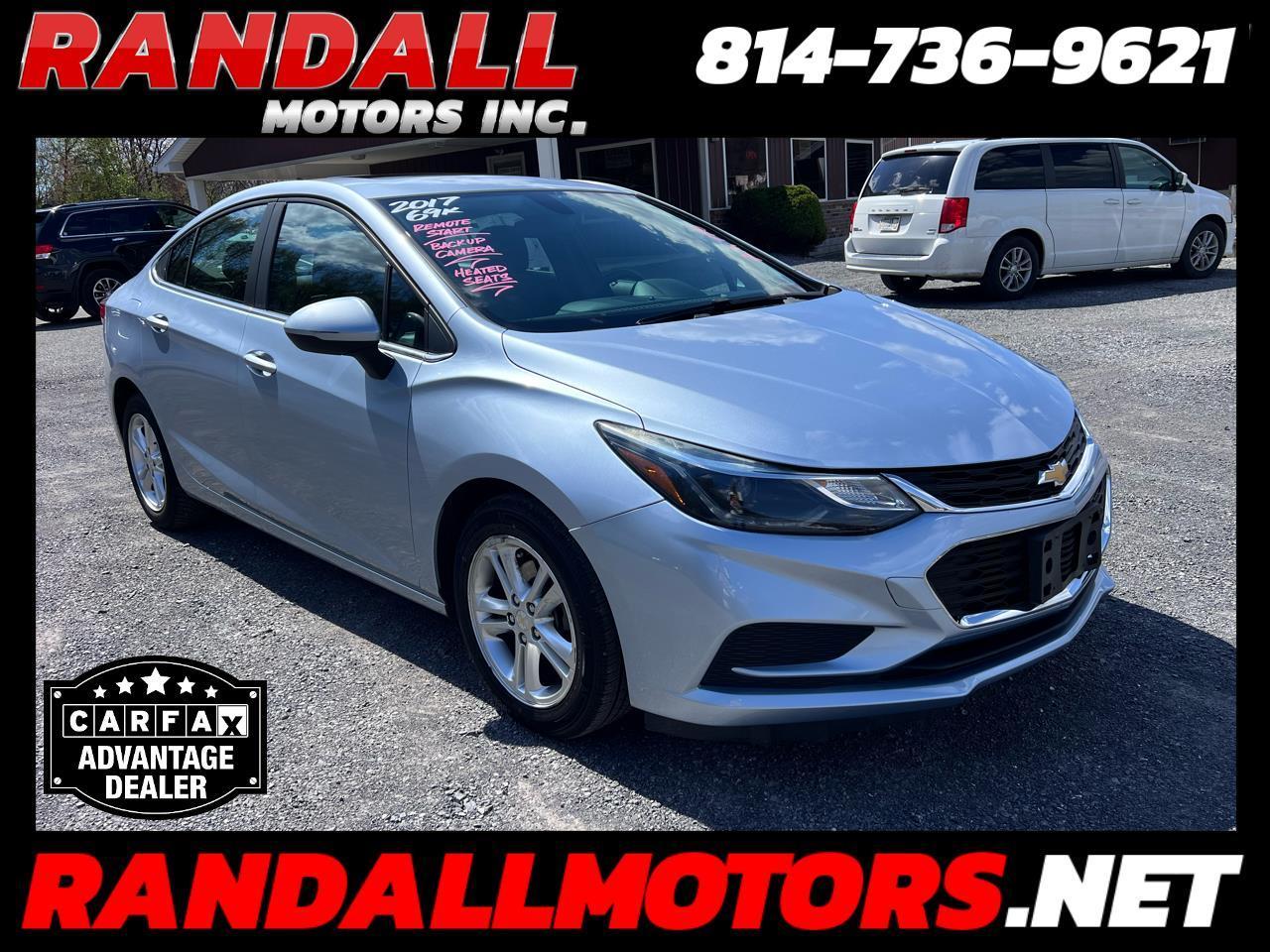 2017 Chevrolet Cruze 4dr Sdn 1.4L LT w/1SD
