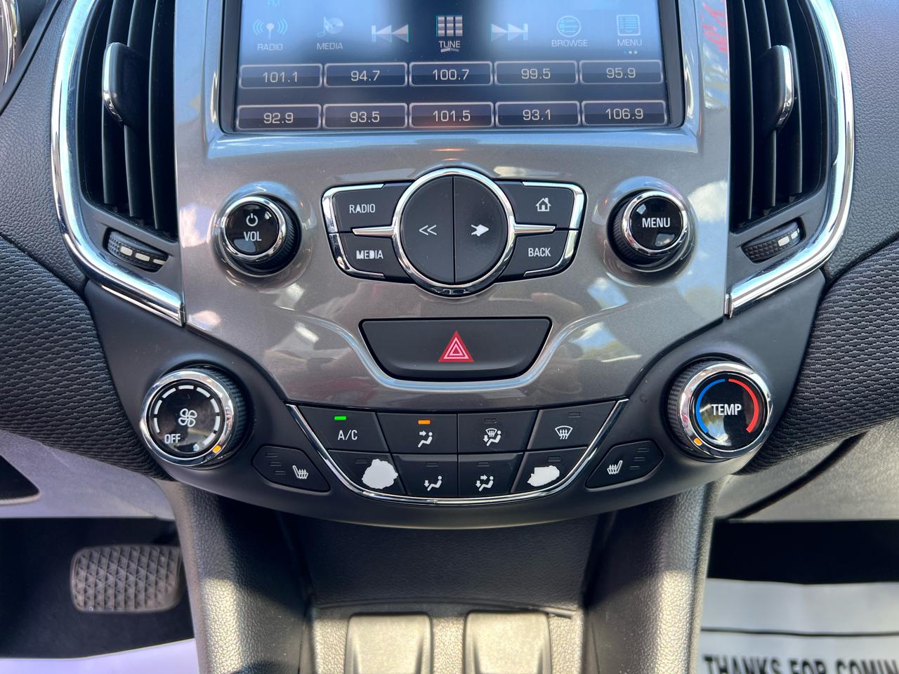 Chevrolet Cruze 4dr Sdn 1.4L LT w/1SD 2017