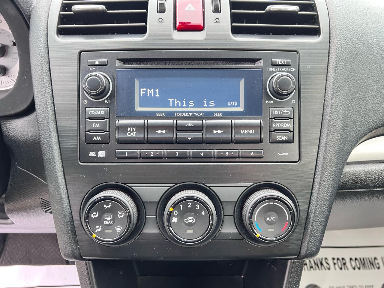 Subaru Impreza Wagon 5dr Auto 2.0i Premium 2014