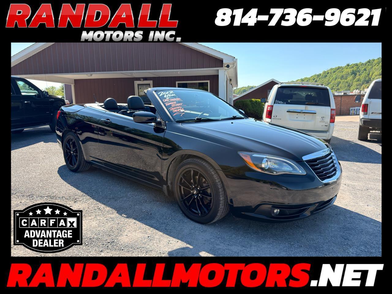 2012 Chrysler 200 2dr Conv S