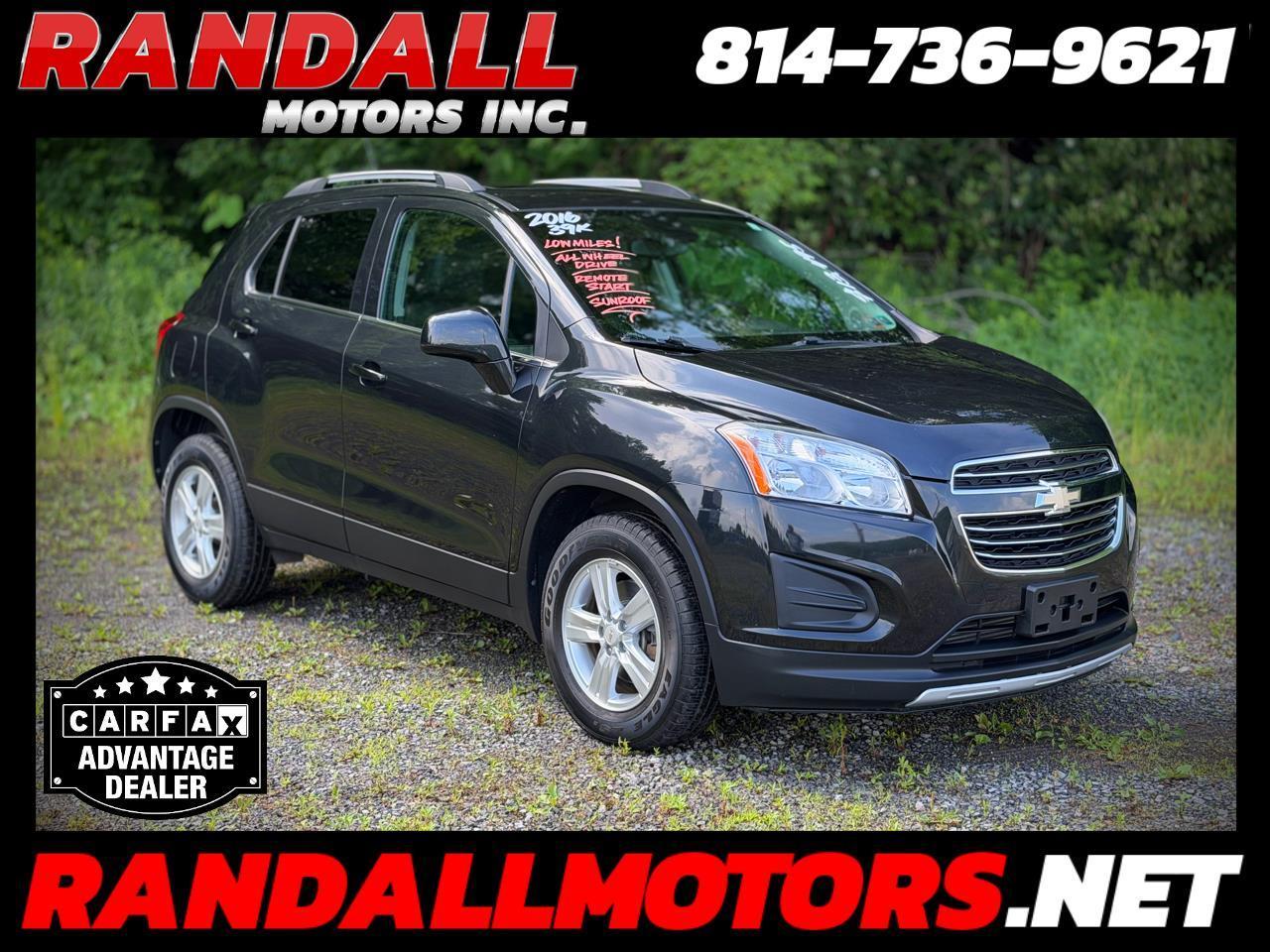 2016 Chevrolet Trax AWD 4dr LT