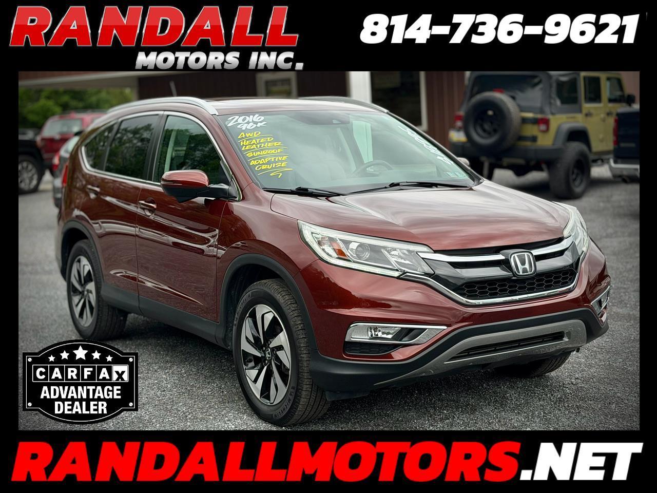 2016 Honda CR-V AWD 5dr Touring