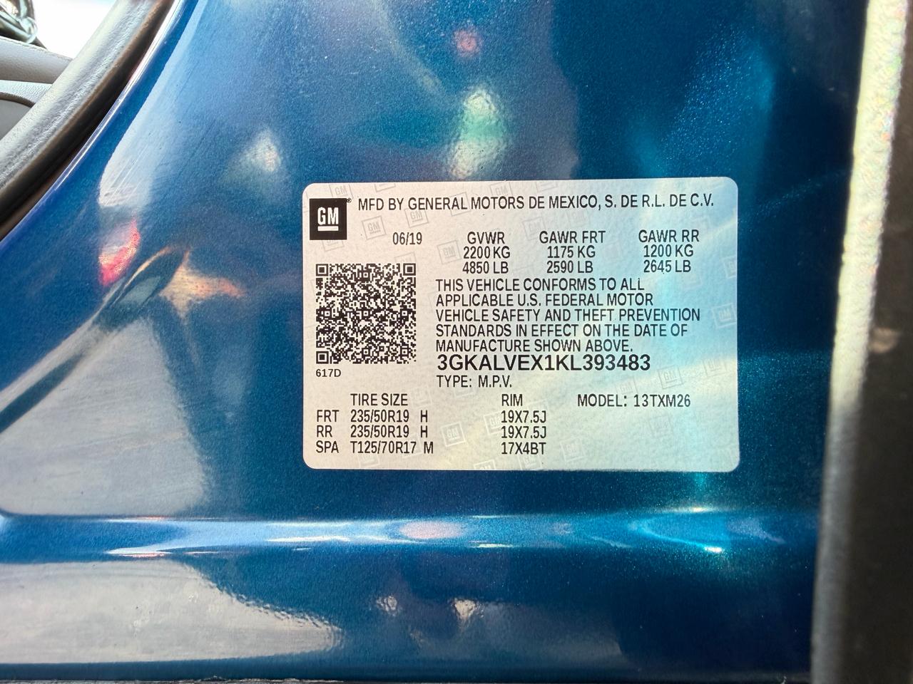 GMC Terrain AWD 4dr SLT 2019