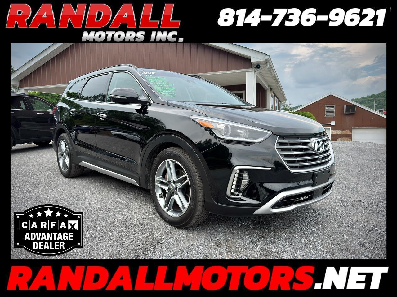 2017 Hyundai Santa Fe Limited Ultimate 3.3L Auto
