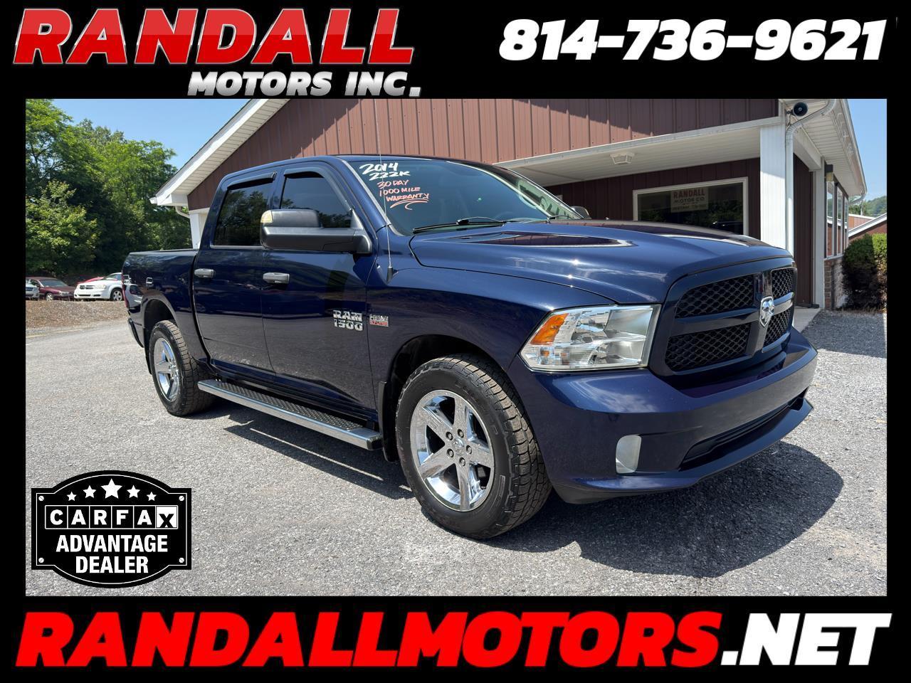 2014 RAM 1500 4WD Crew Cab 140.5" Express