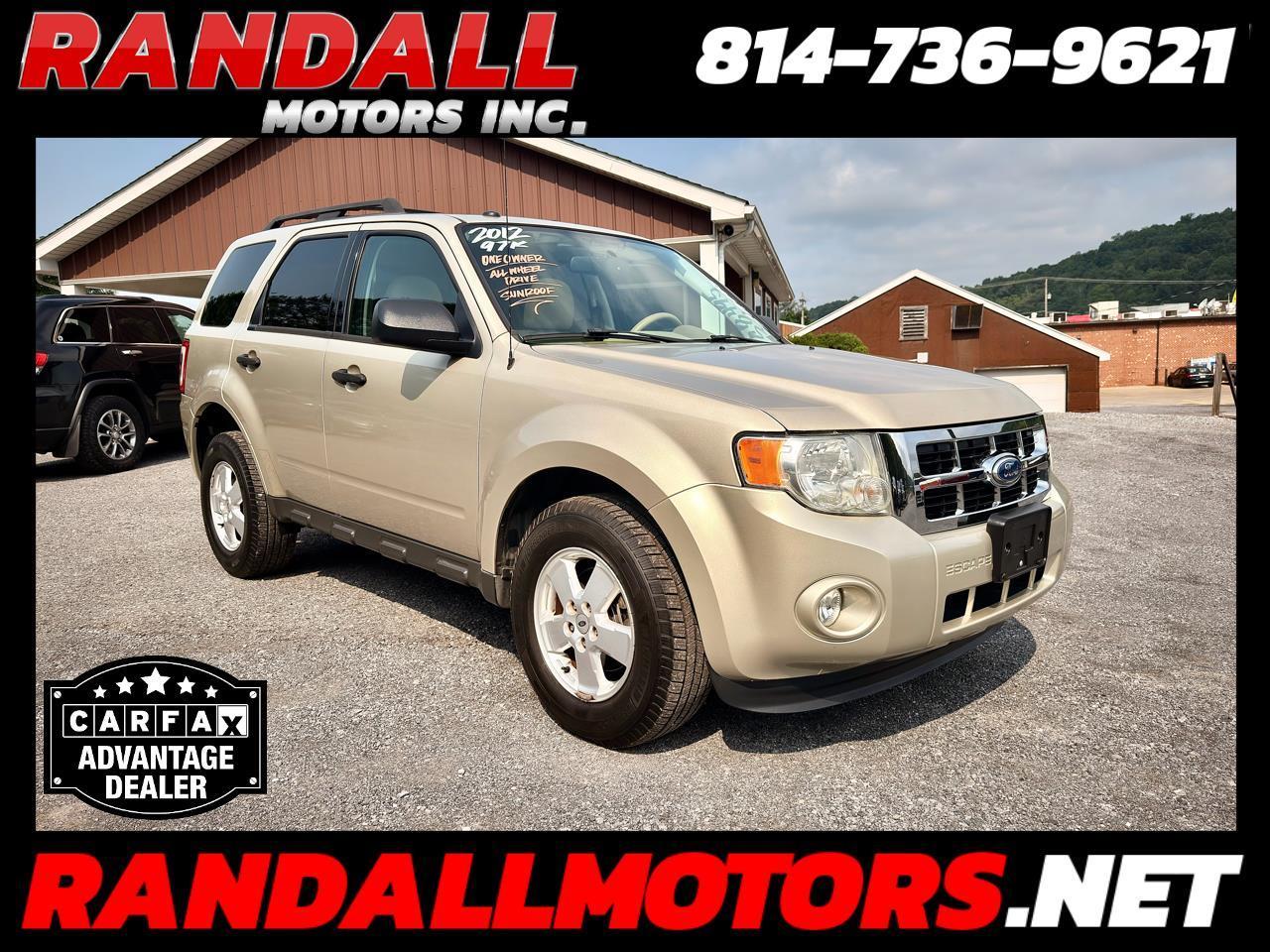 2012 Ford Escape 4WD 4dr XLT