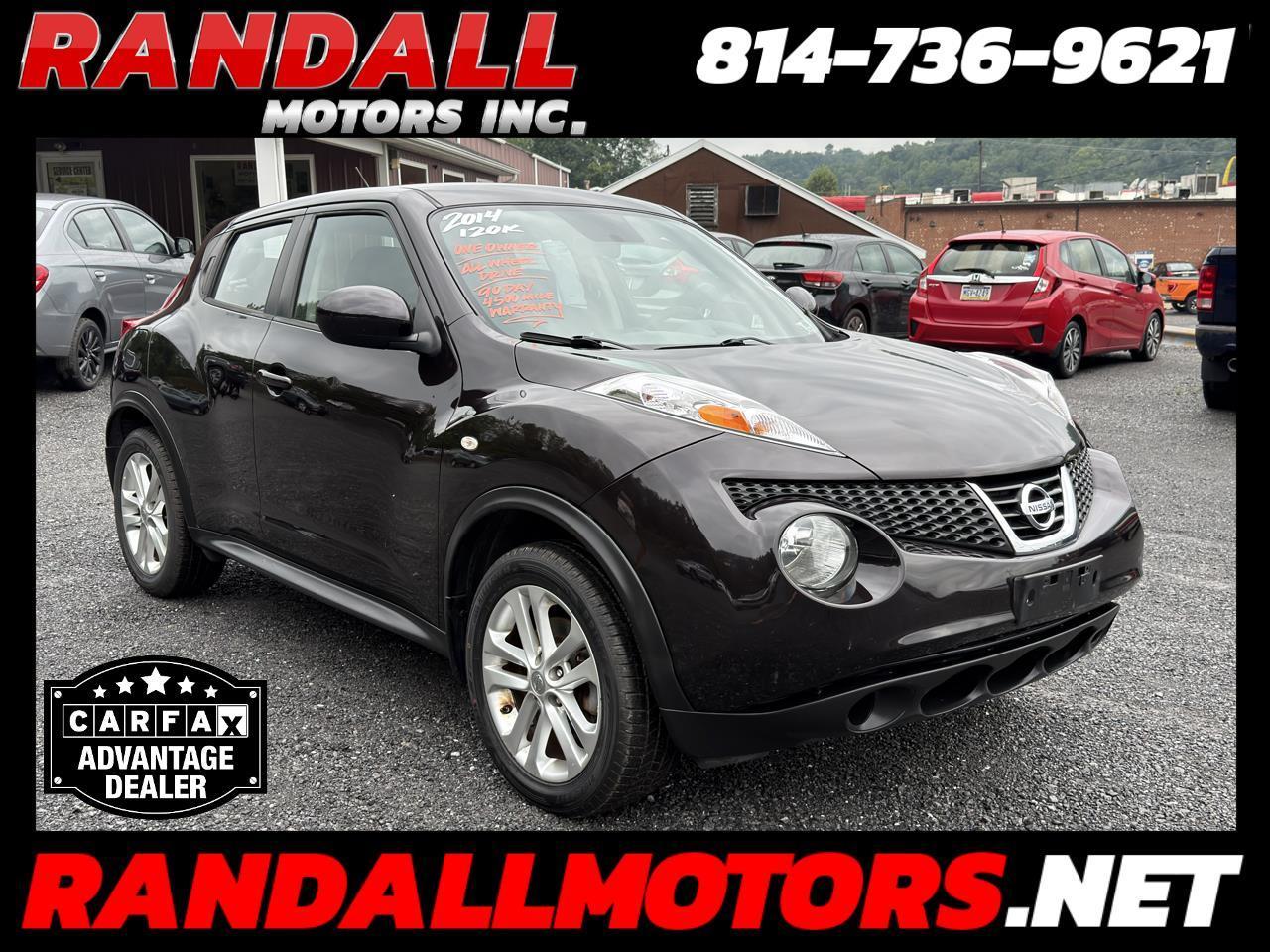 2014 Nissan Juke 5dr Wgn CVT S AWD