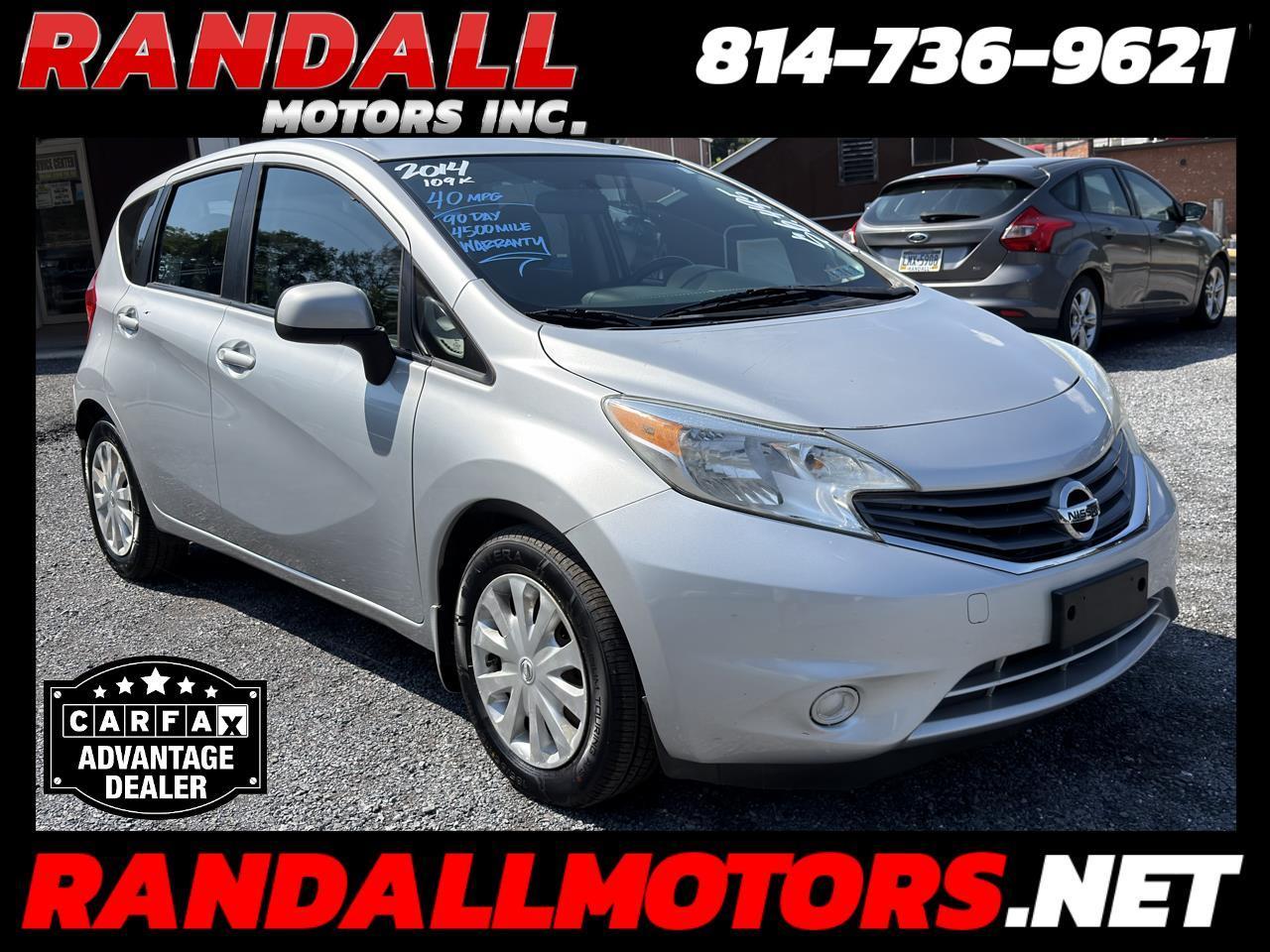 2014 Nissan Versa Note 5dr HB CVT 1.6 SV