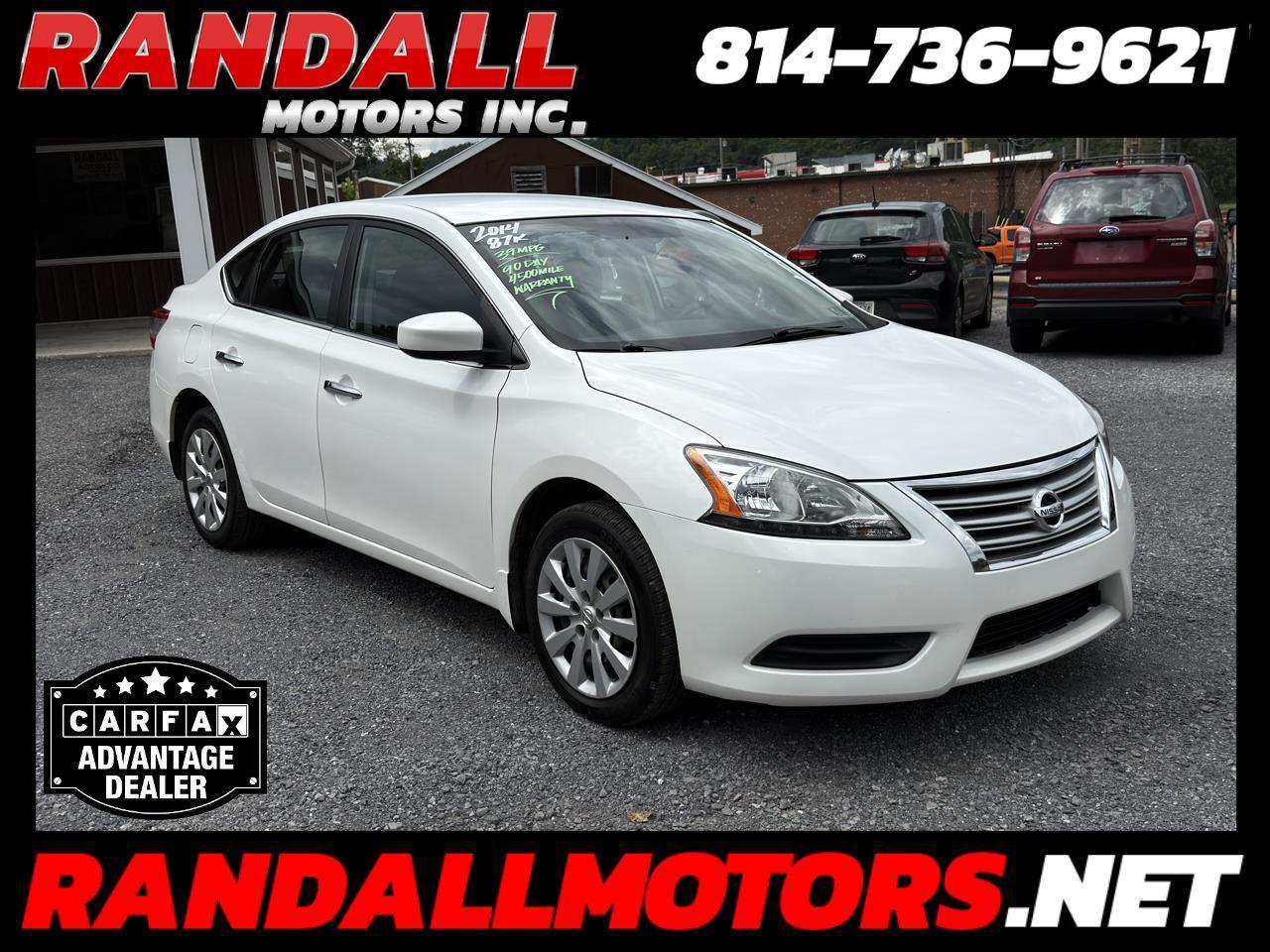 2014 Nissan Sentra 4dr Sdn I4 CVT S