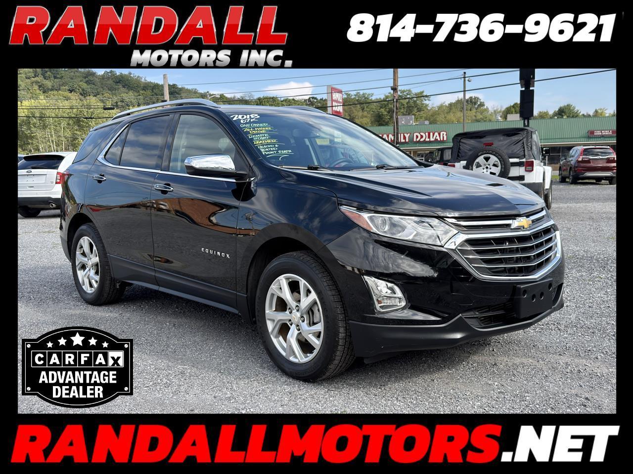 2018 Chevrolet Equinox AWD 4dr Premier w/1LZ