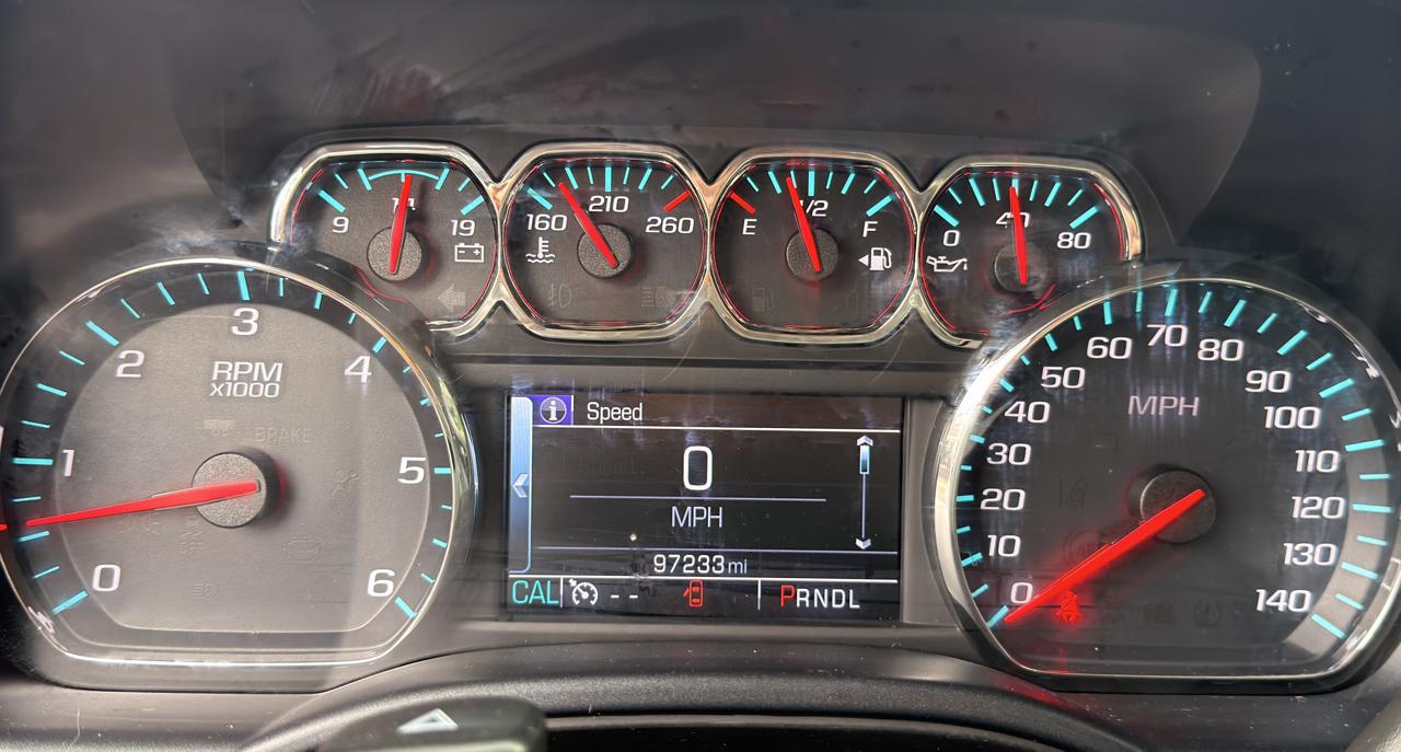 Chevrolet Silverado 1500 4WD Double Cab 143.5" LT w/1LT 2017