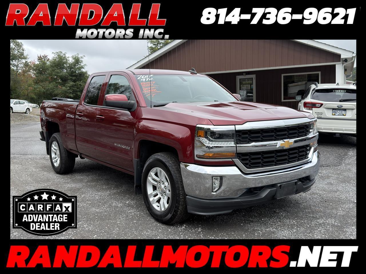 2017 Chevrolet Silverado 1500 4WD Double Cab 143.5" LT w/1LT