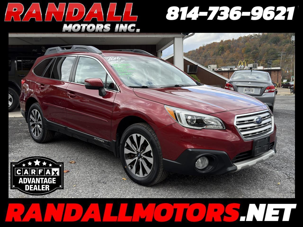 2016 Subaru Outback 4dr Wgn 2.5i Limited PZEV