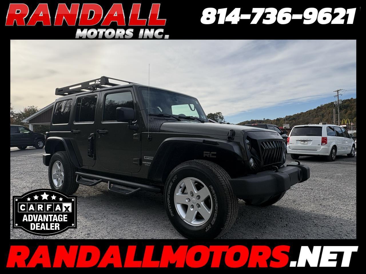 2015 Jeep Wrangler Unlimited 4WD 4dr Sport