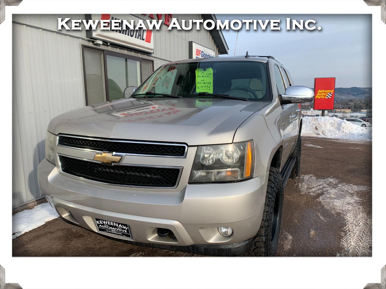 Used 2007 Chevrolet Tahoe 4WD 4dr 1500 LT for Sale in Houghton MI 49931