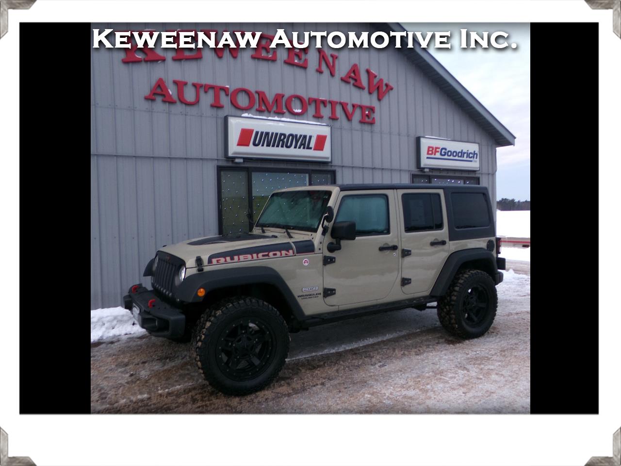 2017 Jeep Wrangler Unlimited Rubicon Recon 4x4