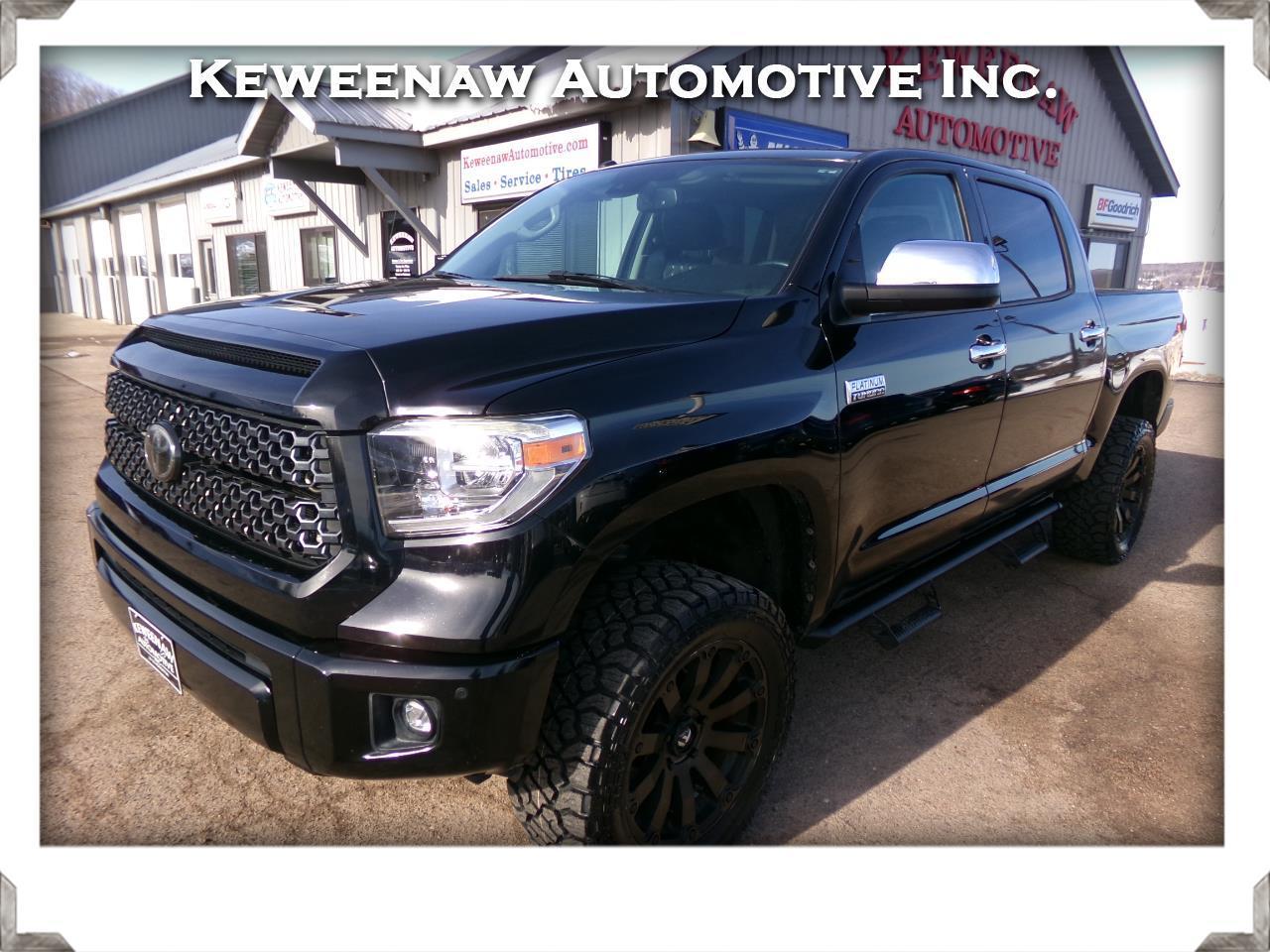 Toyota Tundra 4WD Platinum CrewMax 5.5' Bed 5.7L FFV (Natl) 2018