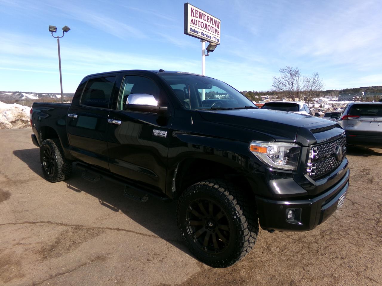 Toyota Tundra 4WD Platinum CrewMax 5.5' Bed 5.7L FFV (Natl) 2018