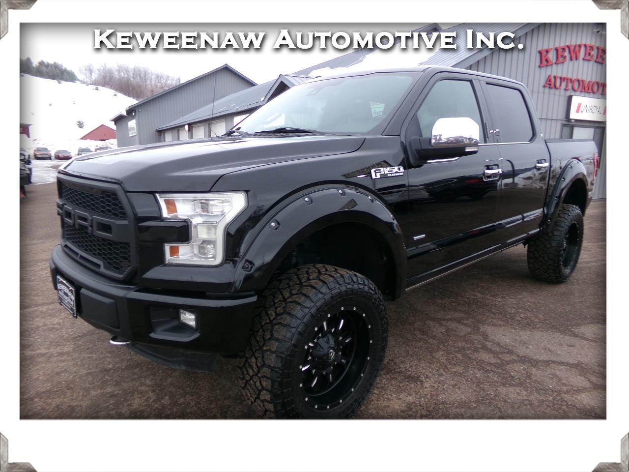 Ford F-150 4WD SuperCrew 145" Platinum 2016