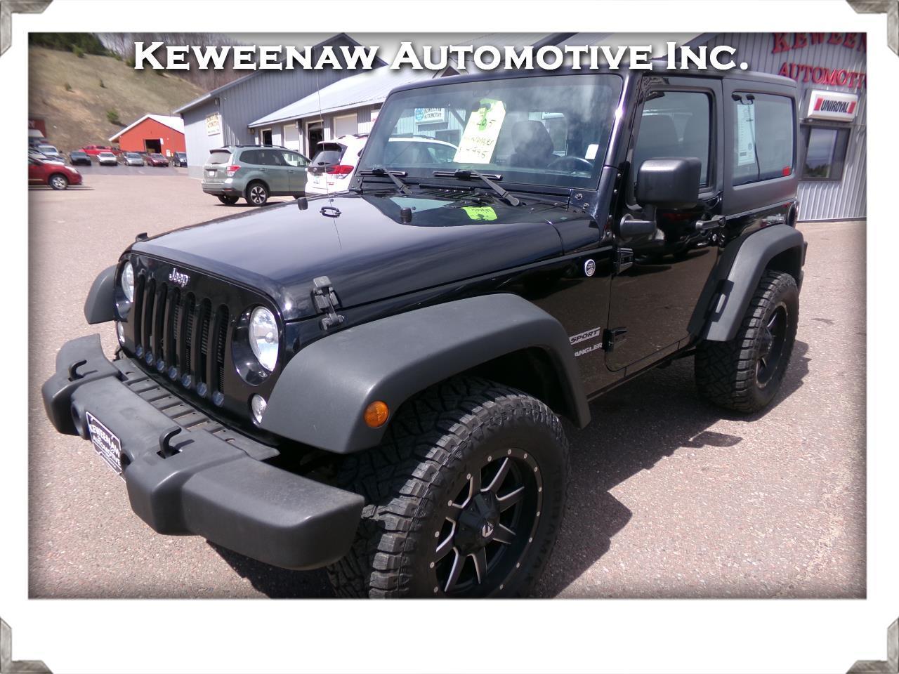 Jeep Wrangler 4WD 2dr Sport 2015