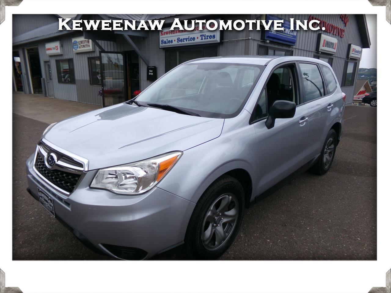 Subaru Forester 4dr Man 2.5i PZEV 2014