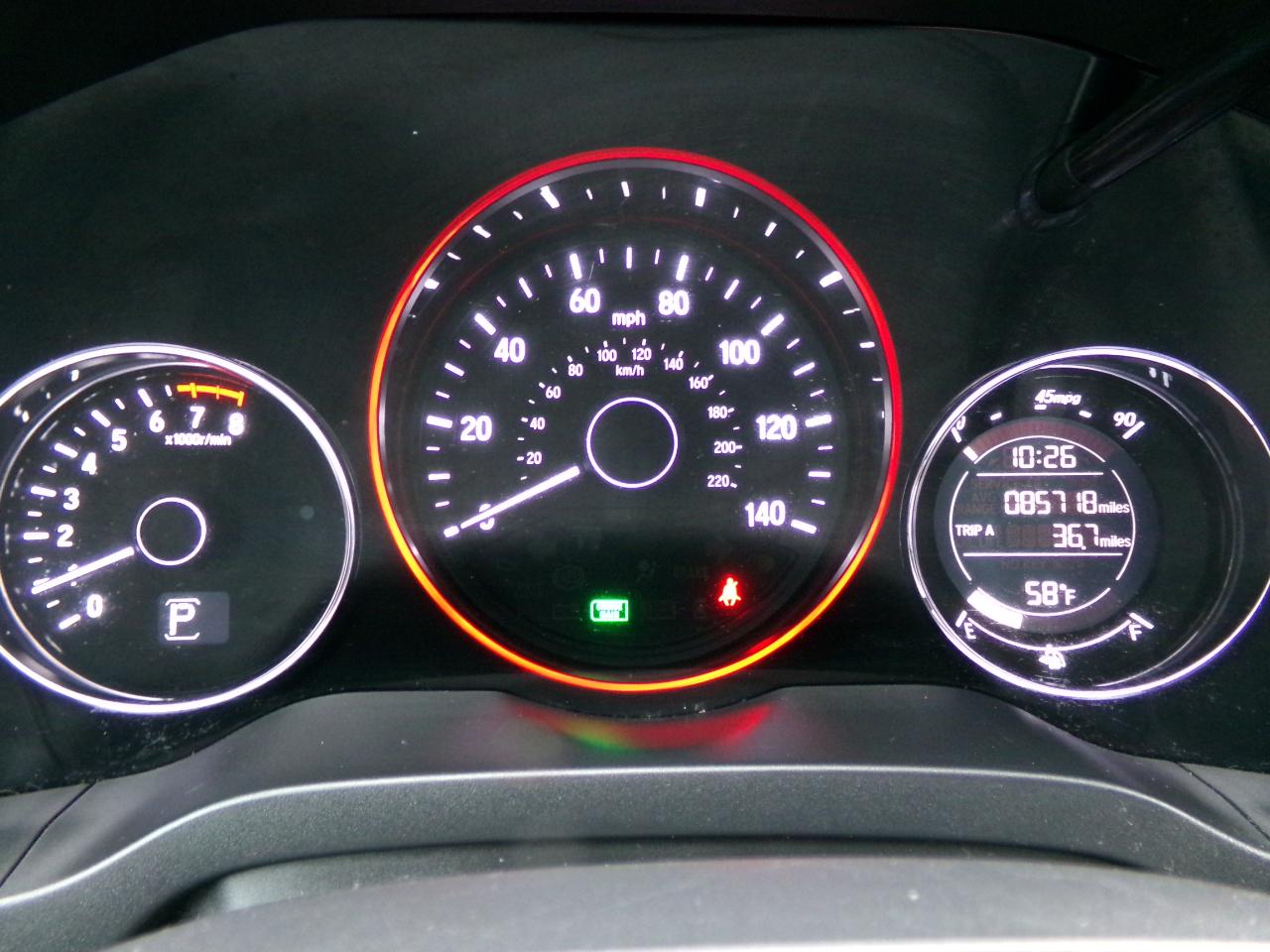 Honda HR-V AWD 4dr CVT EX-L w/Navi 2016