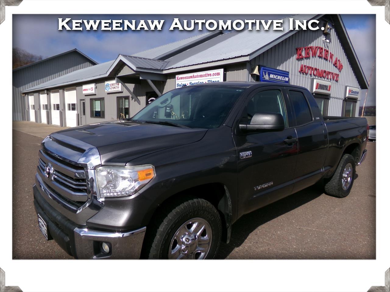 Toyota Tundra 4WD Truck Double Cab 5.7L V8 6-Spd AT SR5 (Natl) 2016
