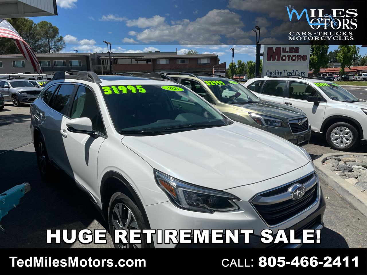 2021 Subaru Outback Limited CVT