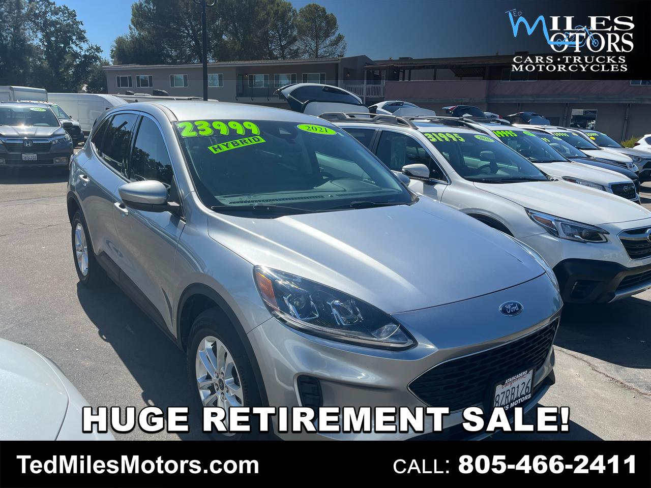 2021 Ford Escape SE Hybrid AWD