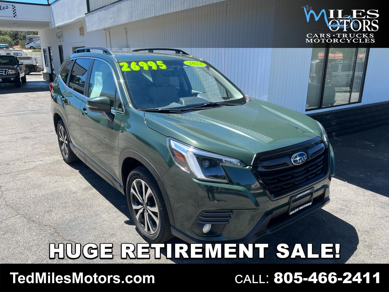 2022 Subaru Forester Limited CVT