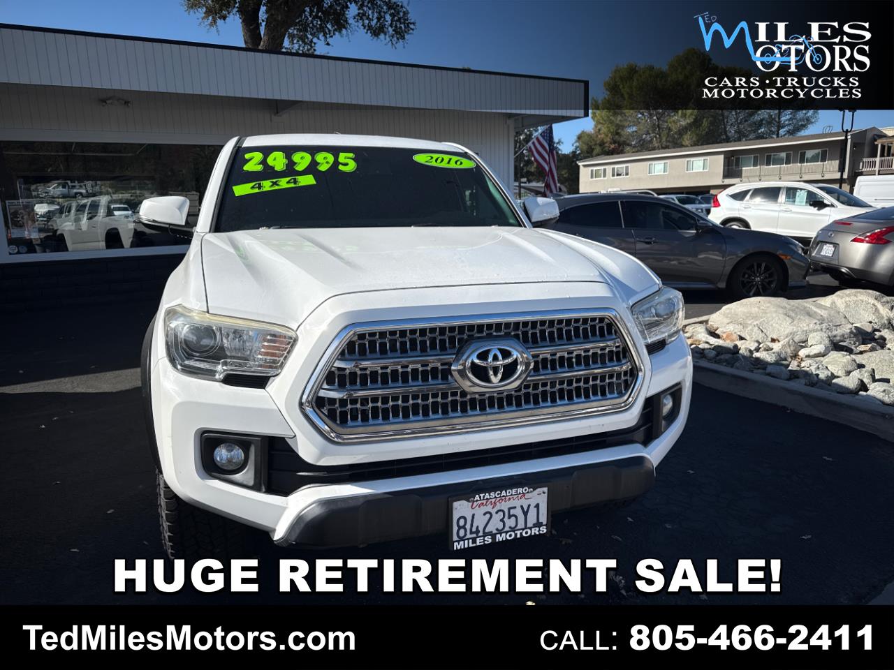 2016 Toyota Tacoma 4WD Double Cab LB V6 AT TRD Off Road (Natl)