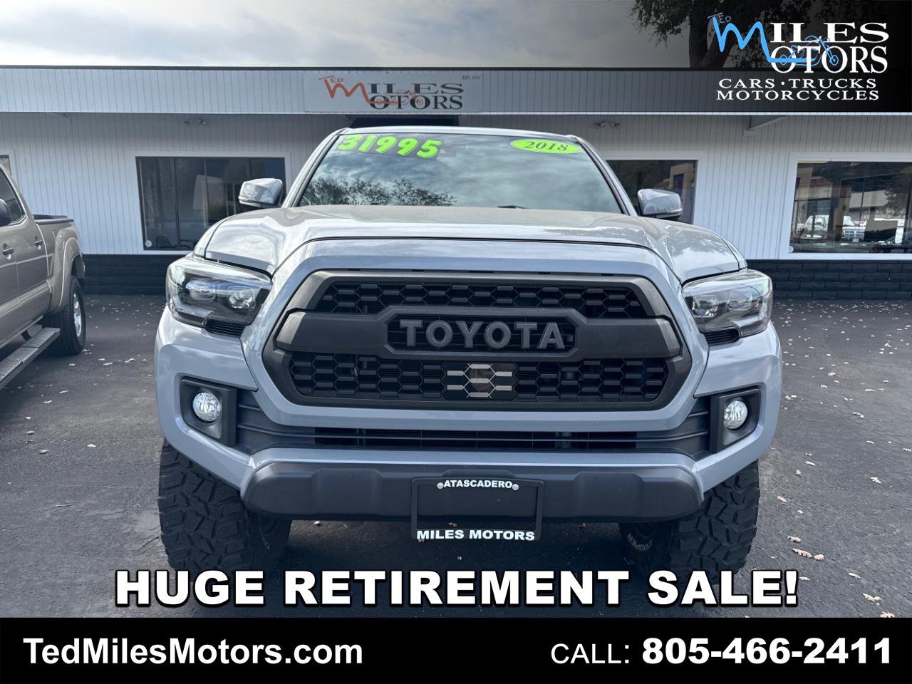 2018 Toyota Tacoma TRD Off Road Double Cab 5' Bed V6 4x4 MT (Natl)