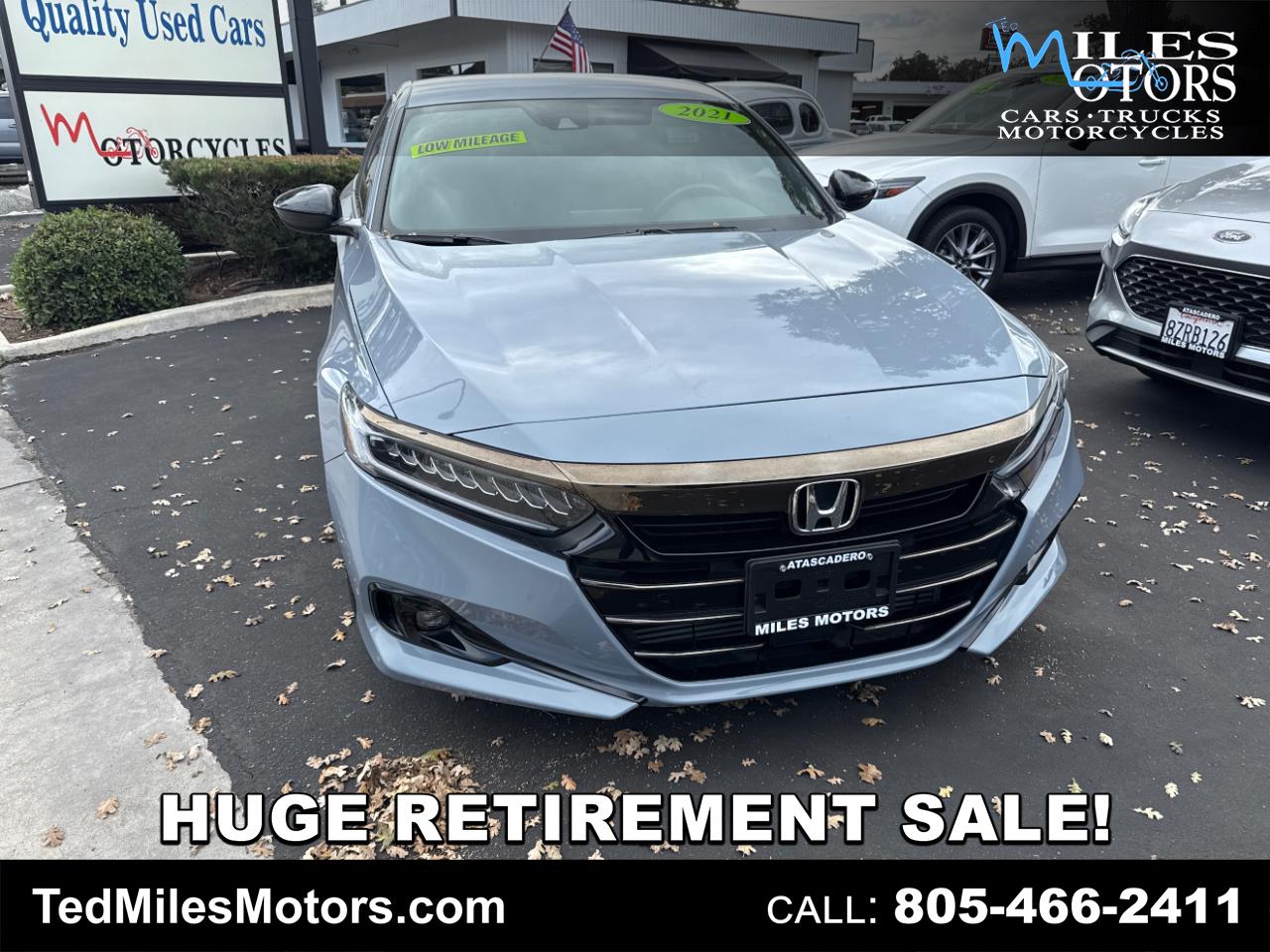 2021 Honda Accord Sedan Sport 1.5T CVT